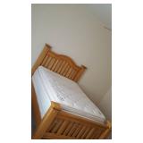 wood bed 