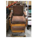 antique barber chair