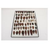 box of Indian arrow head