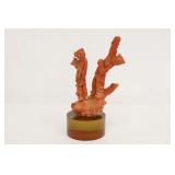 Antique coral carved figure
