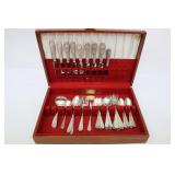Serving for 8 sterling set by Stieff