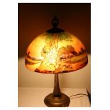 signed Handel lamp
