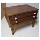 1890 2 Drawer Spool Cabinet w/Added Legs