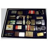 Collection of Vintage lighters from WWI through the 1960