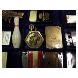 Collection of Vintage lighters from WWI through the 1960