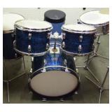 Maple shells, includes Base w/original kick, Floor Tom, Double Toms, Chrome Snare