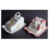 C/1890 Covered cheese dish ~ C/1900 covered cheese dish 