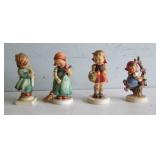 16 Hummel figurines - 4 Shown