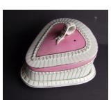 C/1870 English covered cheese dish 