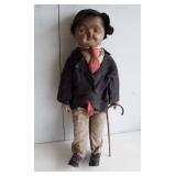 Rare 1924 Oliver Hardy Lg Compo Doll w-Cane
