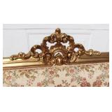 Deep Carvings with Laquered Gilt Work & Fresh Upolstering