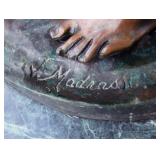 Artist Signature on Base