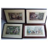 Group of 1820s English Dr Syntax Adventures