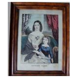 1846 Currier & Ives Tinted Litho