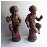 1880 Italian Putti Carvings