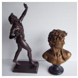 Museum Copies - Roman Pan & "David"