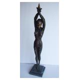 Tall Bronze Starfish Dancer by Chiparus