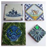 Delt Tiles - Pewabic Tile - English Tile