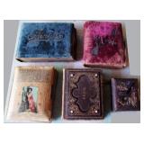Various Victorian Photo Albums - Some with Tintypes
