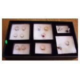 Sterling Costume Rings - Sold Choice