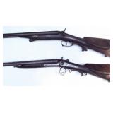 2 1890 German Made Damaskus Dbl Barrel Shotguns