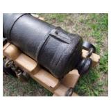 Shoots a 1 lb Iron Cannon Ball