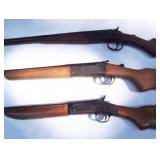 Various Vintage Single Shot Shotguns