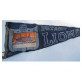 1960 Detroit Lions Pennant with Photo