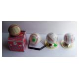 Signed Tigers Baseballs