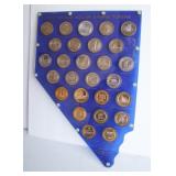 70s Franklin Mint Collectionof Nevada Casino Tokens