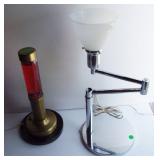 50s Neesen Table Lamp & Lava Type
