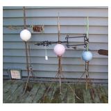More Good Antique Weathervanes on Lightning Rods
