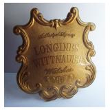 40s Celluloid Counter-top Sign for Wittnauer Watches