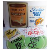 50s Rexall Drug Store Advertising Signage