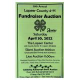 Annual Lapeer County 4H Fundraiser Auction (Live)