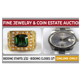 Fine Jewelry & Coin Online Estate Auction