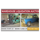 Warehouse Liquidation Online Auction