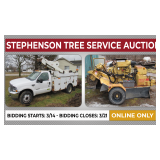 Stephenson Tree Service Online Auction