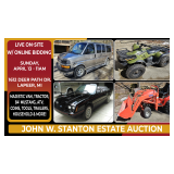 Estate of John W. Stanton Auction (Live w/ Online Bidding)