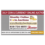 July Coin & Currency Online Auction