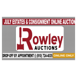 July Estates & Consignment Online Auction
