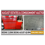 August Estates & Consignment Online Auction
