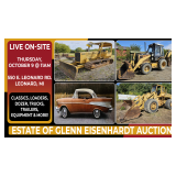 Estate of Glenn Eisenhardt Auction (Live)