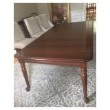 Ethan Allen Colonial Kling solid cherry dining set