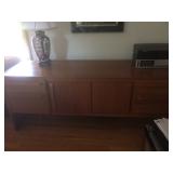 Teak Office credenza (Locking) 