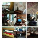 Ethan Allen office and surfer decor