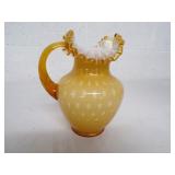 Large Fenton Pitcher
