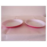 Early Pyrex pie plates