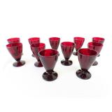 Anchor Hocking Ruby Cordials
