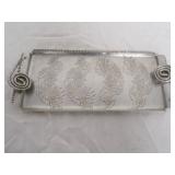 18" Aluminum bread tray